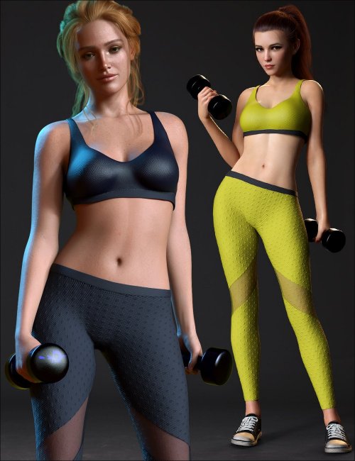 Cutesy Clothing Bundle 2024 - Free Daz 3D Models