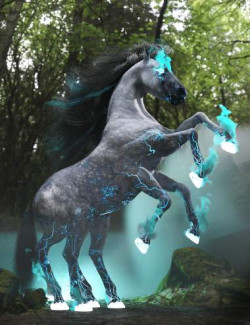 DA Sleipnir for Daz Horse 3