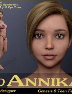 GD Annika Teen for Genesis 8 Female