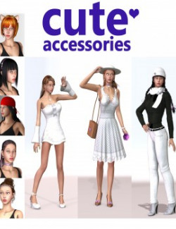 Cute Accessories for Poser