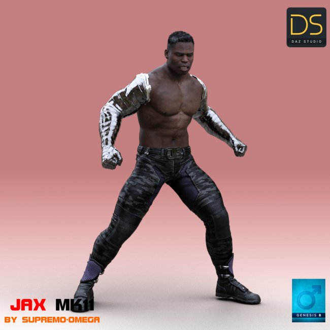 Kazuya Mishima T7 for G8 Male  3d Models for Daz Studio and Poser