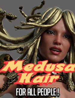 Medusa Hair for Daz Studio