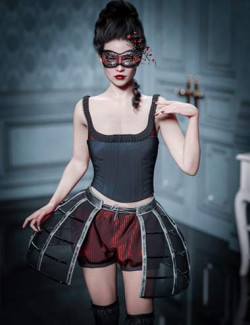 CB Dark Circus Texture Expansion for CB Fleur Clothing Set