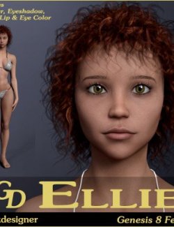 GD Ellie for Genesis 8 Female