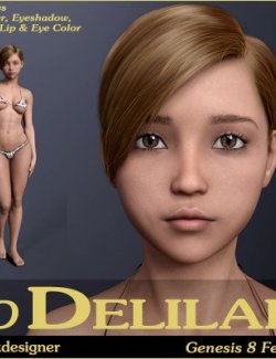GD Delilah for Genesis 8 Female
