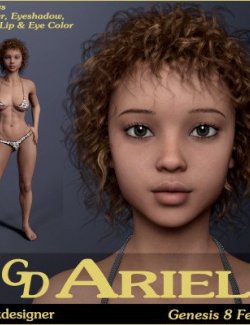 GD Ariel for Genesis 8 Female