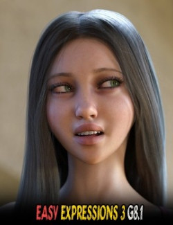 Easy Expressions 3 for Genesis 8.1 Female