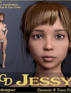 GD Jessy Teen for Genesis 8 Female