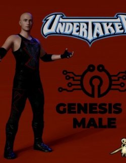 WWE Undertaker Ministry Outfit for Genesis 8 Male