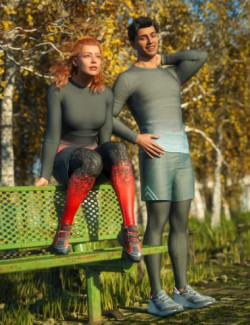 dForce Active Wear Textures