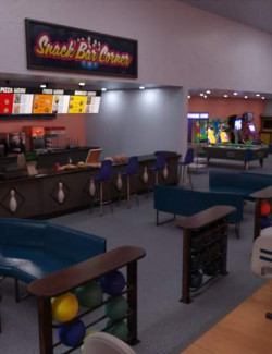 FG Bowling Alley Scene