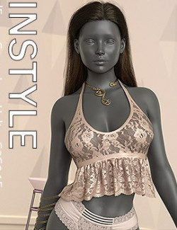 InStyle- dForce Gypsy Lace Halter G8G8.1F