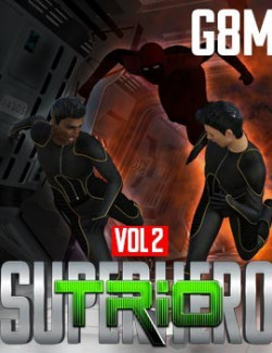 SuperHero Trio for G8M Volume 2