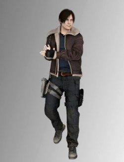 RE4 - Leon Kennedy for Genesis 8 Male