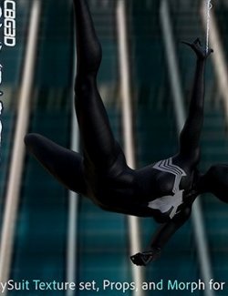 Symbiote Bodysuit Textureset for G8F