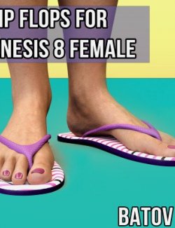 Flip Flops for Genesis 8 Female
