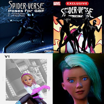 Spider Gwen Figma Illustration - Free Download