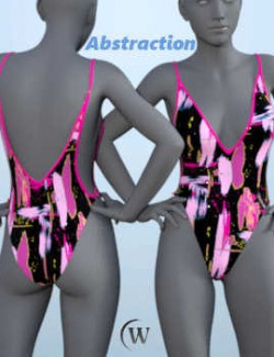 ABSTRACTION for Swimsuit 01 for Genesis 8 Female in Daz Studio