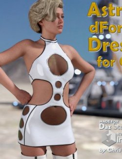 Astro dForce Dress for Genesis 9