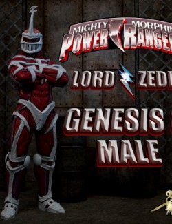 Power Rangers Lord Zedd Outfit for Genesis 8 Male