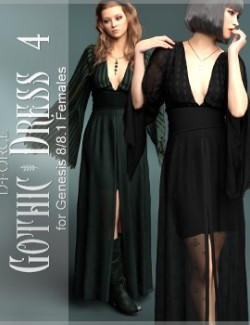 D-Force Gothic Dress 4 for G8F and G8.1F