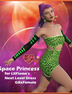 Space Princess for the Next Level Outfit for G8xF