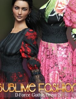 Sublime Fashion Gothic Dress 5