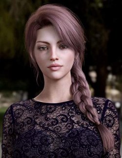 BS French Braid Hair for Genesis 8, 8.1, and 9