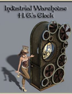 Industrial Warehouse H. G.'s Clock