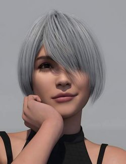 JL Bunny Hair for Genesis 9 Female