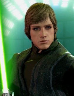 Star Wars Series: LT Luke Skywalker HD for Genesis 9