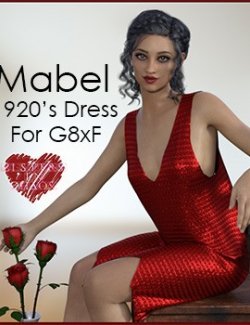 Mable Dress for Genesis 8xF