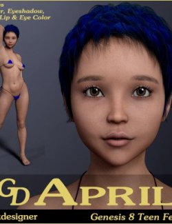 GD April Teen for Genesis 8 Female