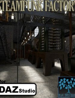 Steampunk Factory for Daz Studio