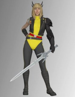 DC Vixen for Genesis 8 Female - Daz Content by INN