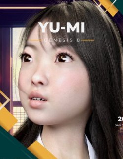 Yu-Mi Character Morph for Genesis 8 Female