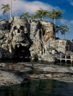 Skull Cave and Expansion for DAZ