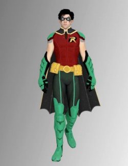 Gotham Knights- Robin for Genesis 8 Male