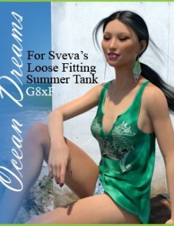 Ocean Dreams Add-On For the Loose Fitting Summer Tank