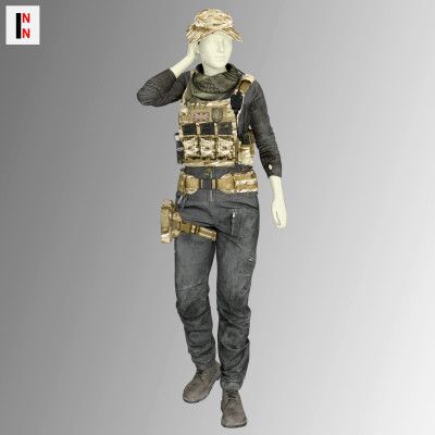 COD - Ghost Classic Outfit for Genesis 8 Male Daz Content by INN