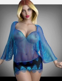 dForce Mesh Dress G9-G8.1F-G8F