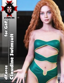 JMR dForce Claudine Swimsuit for G8F