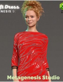 The Shift Dress for Genesis 9