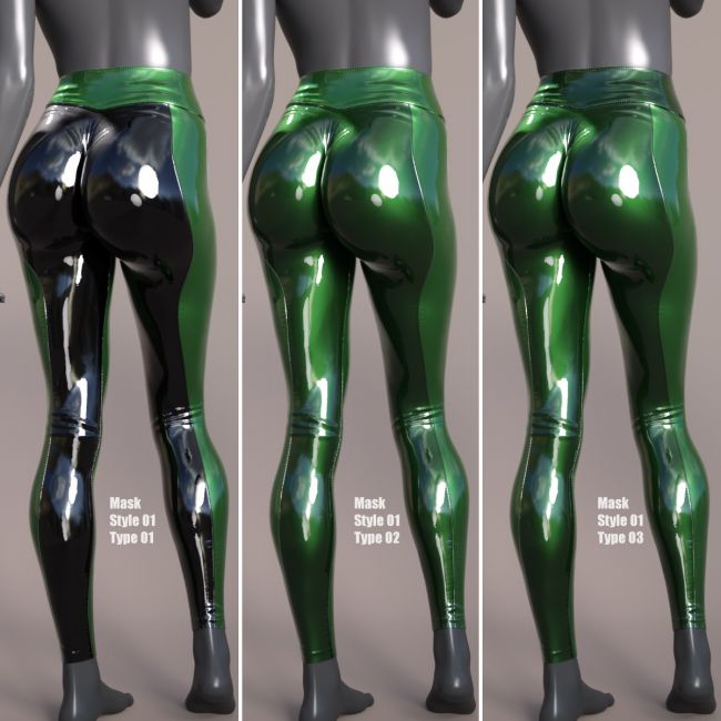 dForce Enticing Leggings  3d Models for Daz Studio and Poser