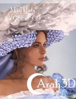 Arah3D May Hats for G8F and G9