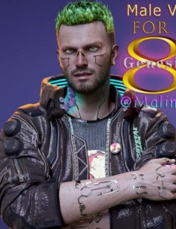 Cyberpunk 2077 Male V for G8M