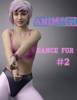 Animations. Dance #2 for Genesis 8