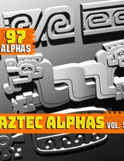 AZTEC ALPHAS BRUSHES: Volume 5