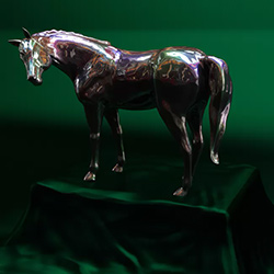 Realistic Horse Figure