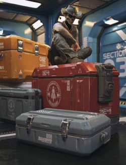 Sci-Fi Props: Crates